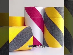 شريط مانع للانزلاق مزخرف، شريط أرضي واقي للسلامة من حمض الأكريليك PVC