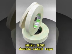 شريط لاصق مزدوج الوجه من القماش غير المنسوج الحساس للضغط Nitto 500