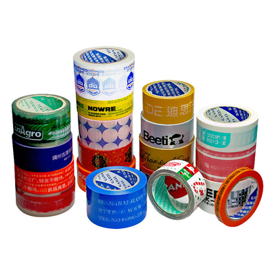شراء شريط التعبئة الشفاف BOPP، شريط طباعة شعار ملون مخصص online manufacture