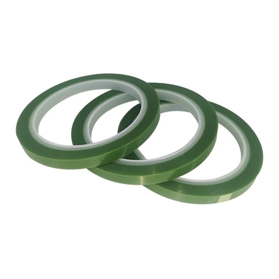 شراء 3M851ST سليكون بي تي شريط شفاف مقاوم لدرجات الحرارة العالية الخضراء اللاصق واحد الجانب 0.06mm online manufacture