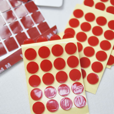 شراء نقطة غراء دائرية أكريليك شفافة مزدوجة الجوانب تصميم غير مرئي للزفاف تصنيع عبر الإنترنت