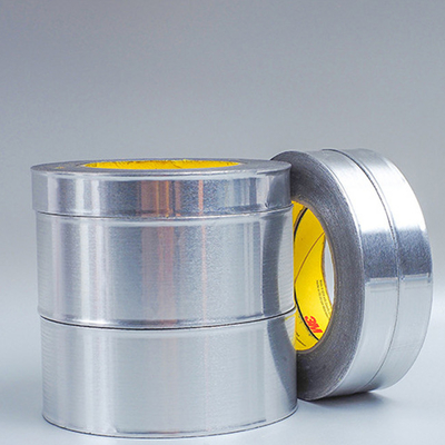 شراء شريط 3M 425 من ورق الألومنيوم 0.12mm سميكة الفضة الشريط المقاوم للنار التصنيع عبر الإنترنت