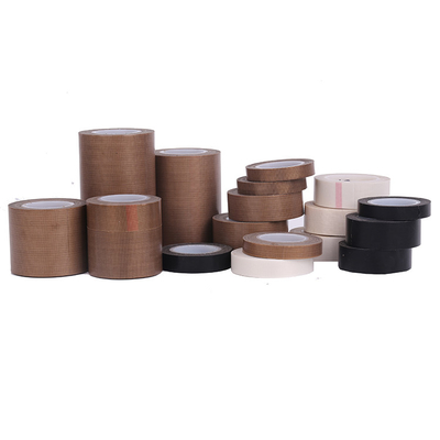 شراء يمكن تخصيص شريط PTFE الألياف الزجاجية لختام الفراغ T0.13 ~ 0.25mm online manufacture