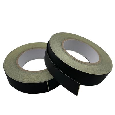 شراء Black and white flame-retardant acetate fabric self-adhesive tape online manufacture