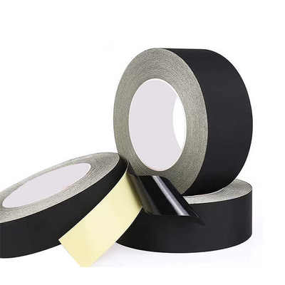 شراء Acetic fabric cloth tape Black high adhesion and can temperatures up to 130℃ online manufacture