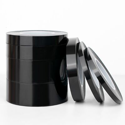 شراء 0شريط كابتون أسود من نوع.06 ملم شريط سليكوني ملصق للضوء online manufacture