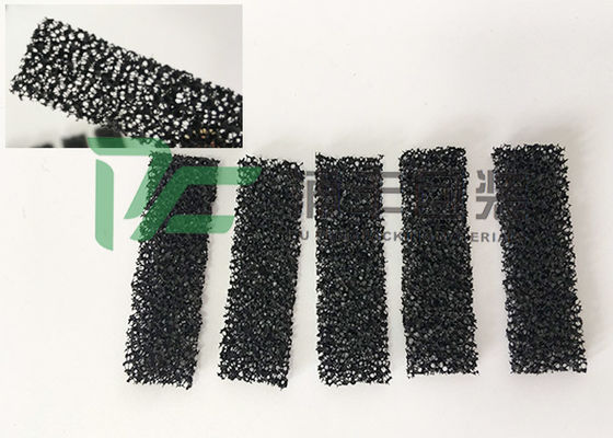 شراء الغبار 15mm رغوة تصفية المواد ، 35PPI الكربون الإسفنج تصفية التصنيع عبر الإنترنت