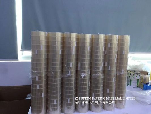شراء 35 Micron-70 Micron Floor Marking Tape ، شريط لاصق أكريليك BOPP التصنيع عبر الإنترنت
