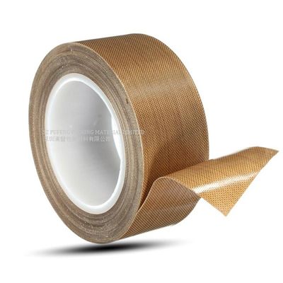 شراء المقاومة للحرارة 0.18 مم PTFE لاصق التعبئة الشريط ، بنفايات الألياف الزجاجية الشريط الذاتي لاصق online manufacture