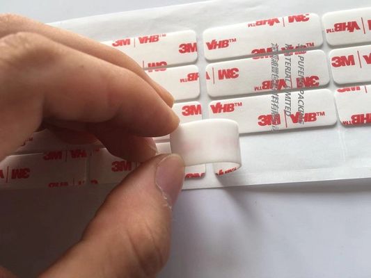 شراء مقاومة درجات الحرارة العالية RoHS VHB شريط لاصق مقطوع بالقالب ، شريط 3M PE رغوة على الوجهين online manufacture