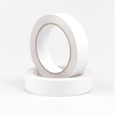 شراء شريط لاصق شفاف مزدوج الجوانب من Hot Melt 50um أبيض اللون online manufacture