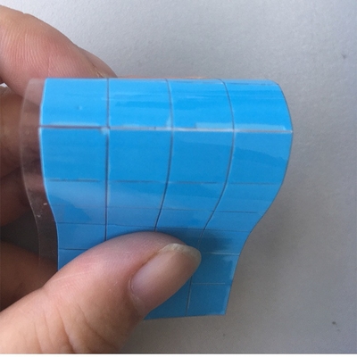 0بطارية الليثيوم سميكة.5MM لون أزرق وسادة السيليكون الموصلة الحرارية الناعمة