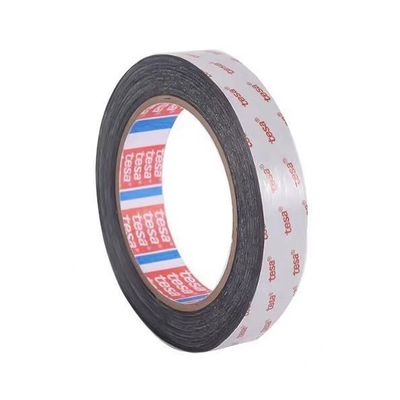 TESA 68732 شريط ملصق مزدوج الجوانب السوداء PET مضاد للارتداد ومضاد للصدمة
