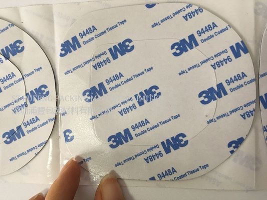 شريط لاصق أكريليك 0.05 مم - 0.16 مم 3M 9448A شريط مناديل مطلية مزدوجة