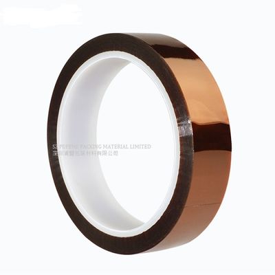 شريط Kapton Polyimide Film المقاوم للحرارة شريط لاصق من السيليكون بدرجة حرارة عالية