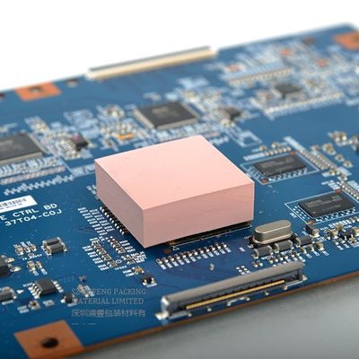1.0 W / M.K وسادة حرارية موصلة من السيليكون لوحدة المعالجة المركزية LED IC